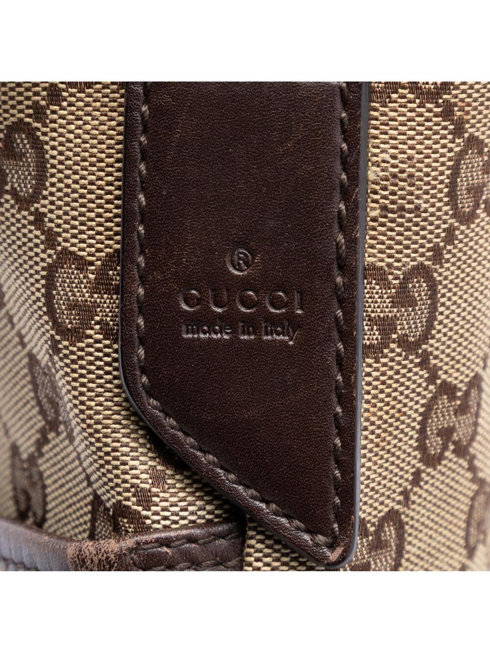 Gucci Zip Messenger Bag Gg Canvas With #266615G67B - Picture 5 of 6